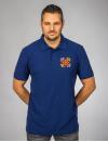 Polo de hombre gris con bordado "Sefa"