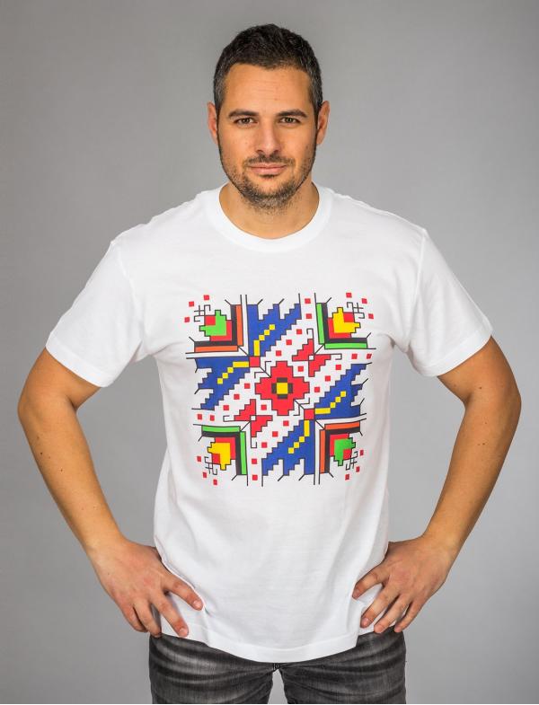 Мъжка тениска с Шевица "Закрила"