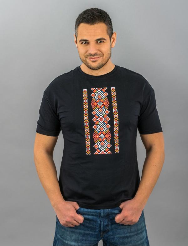 Camiseta de caballero con la estampa del bordado de “La Bienaventuranza“