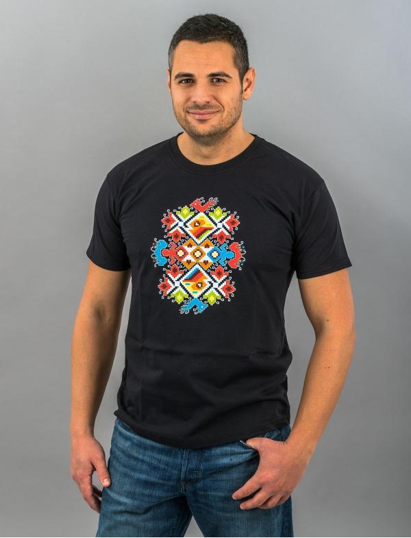 Herren-T-Shirt  mit Stickerei  ''Hochzeit''