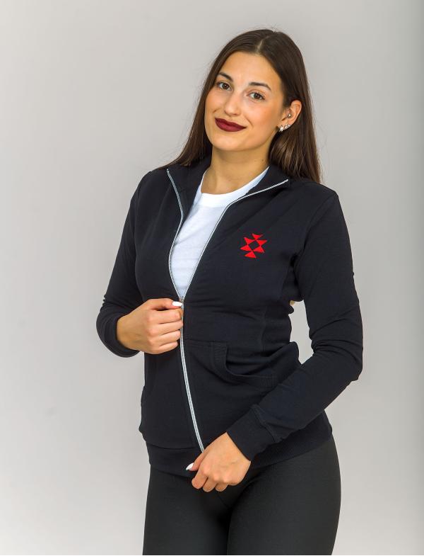 Горнище за двама с цип и бродерия Канатица