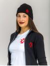 Женская толстовка с капюшоном со штампованной вышивкой «Свадьба»