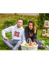Мужская толстовка со штампованной вышивкой "Love"