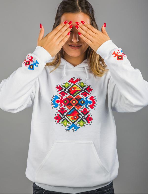 Damen Kapuzenpullover mit Stickerei  ''Hochzeit''