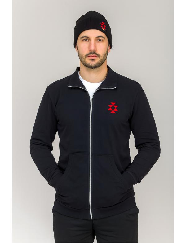 Women’s Hoodie with printed embroidery pattern "Wedding"