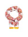 Chiffonschal mit Stickerei  ''Sonne''