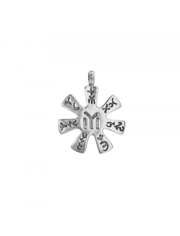 Silberanhänger die Pliska Rosette 7202