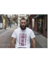 Men’s T-shirt with printed embroidery pattern "Grace"