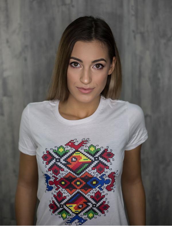 Damen T-Shirt  mit Stickerei ''Hochzeit''