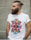 Мужская футболка со штампованной вышивкой «Свадьба»